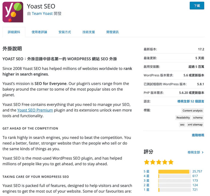 WordPress SEO優化基礎知識：Yoast SEO 和 Rank Math哪個更好?